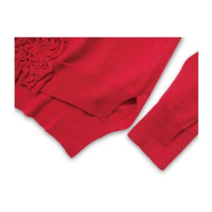 フリルニットカーディガン